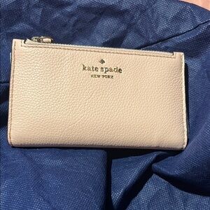 Kate Spade baby pink Leather wallet
